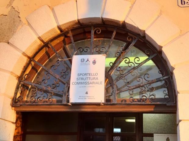 Uno degli sportelli commissariali