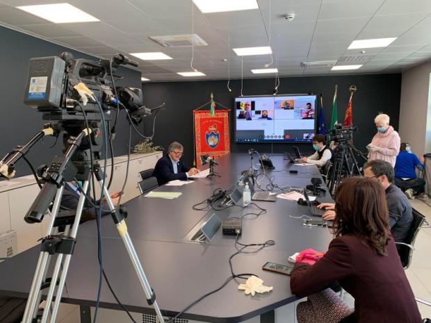 La conferenza stampa