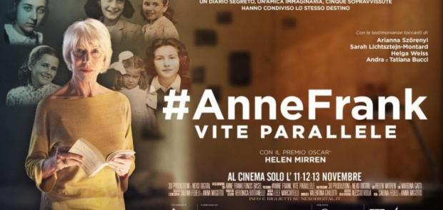 #AnneFrank. Vite parallele da Lunedì 11 a Mercoledì 13 Novembre al Rossini