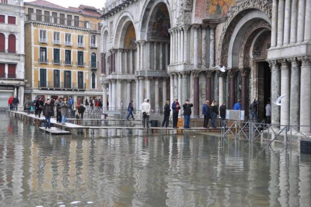 acqua alta a San Marco