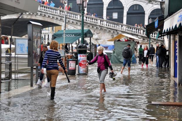 acqua alta a Venezia