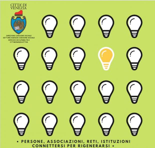 lampadine spente, una accesa