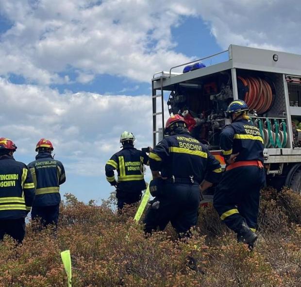Cosenza Incendi boschivi