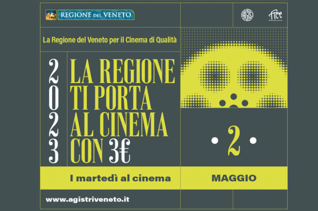 Il Comune di Venezia sostiene il cinema a 3 euro! Martedì 2 maggio