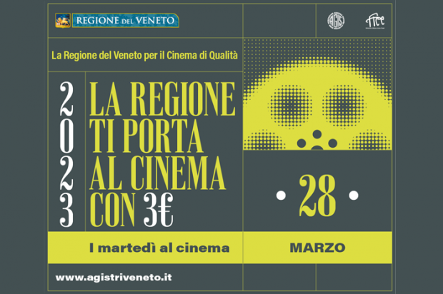 Il Comune di Venezia sostiene il cinema a 3 euro - 28 marzo 2023