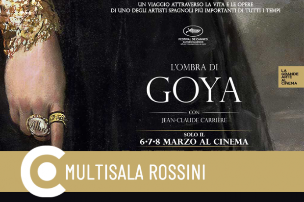 L’ombra di Goya per la Grande Arte al Cinema