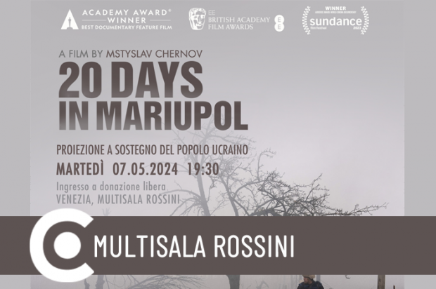 20 Days in Mariupol in collaborazione con la Comunità Ucraina di Venezia