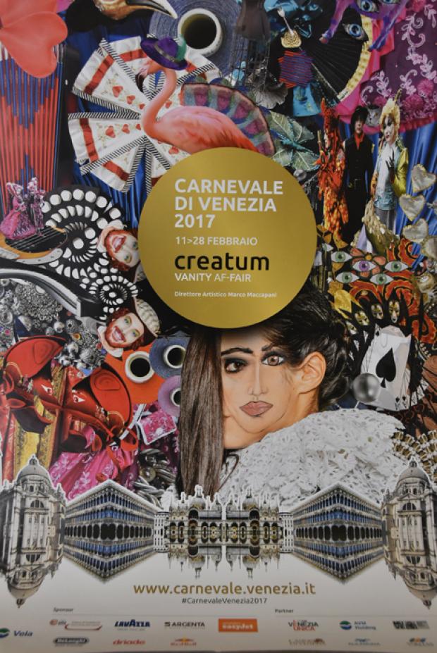 Locandina del programma culturale del Carnevale 2017