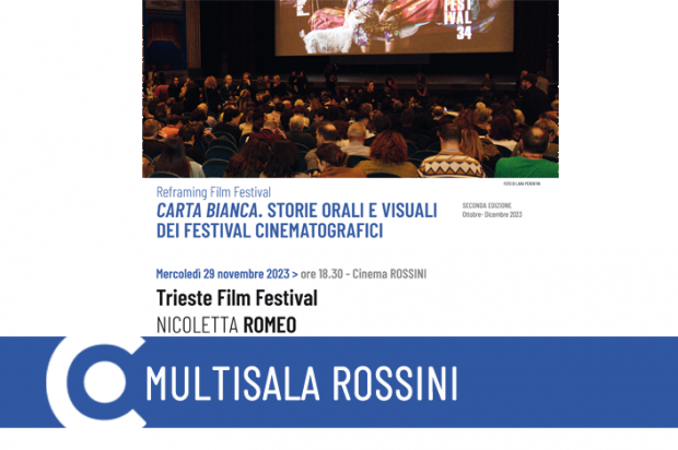 Seconda edizione di Carta Bianca: incontro con il Trieste Film Festival