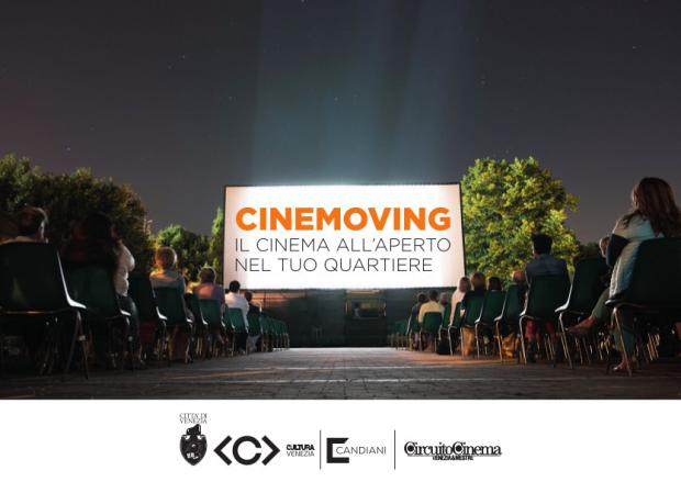 Da venerdì al via la rassegna “Cinemoving. Il cinema all'aperto nel tuo  quartiere”