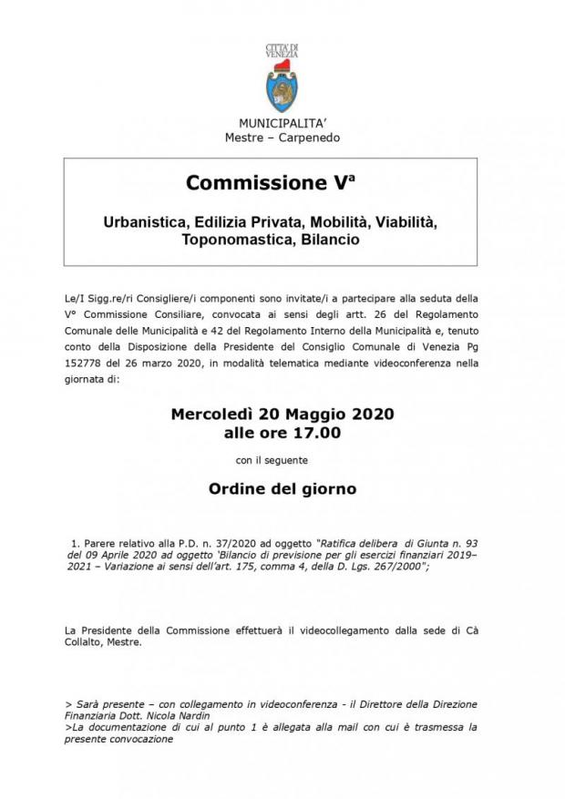 testo convocazione