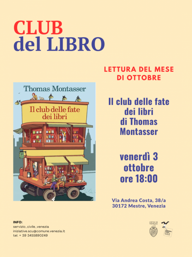 Locandina Club del Libro Locandina Club del Libro