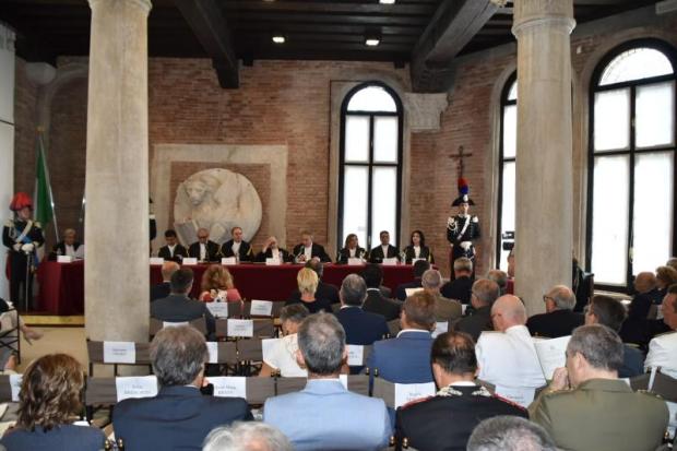 Collettiva nel corso dell'udienza