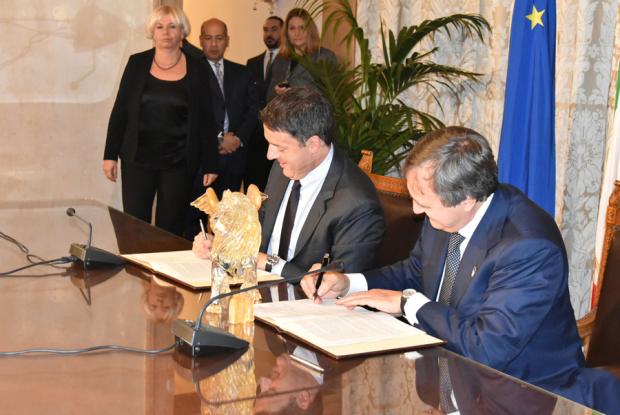 Firma del Patto per Venezia