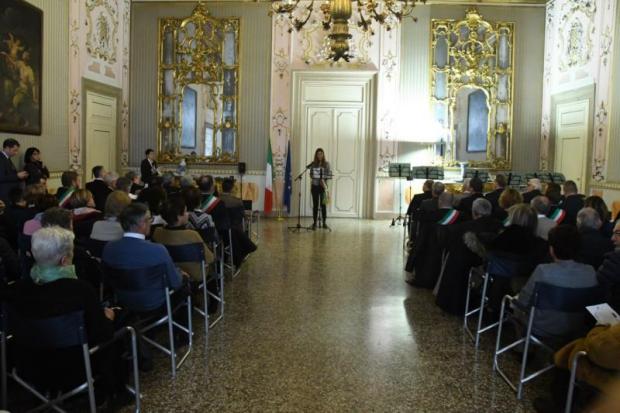 Damiano interviene alla cerimonia in Prefettura