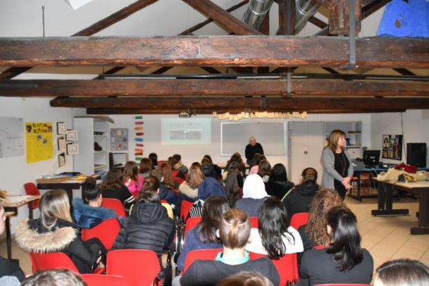 Mar parla agli studenti dell'Istituto Vendramin Corner