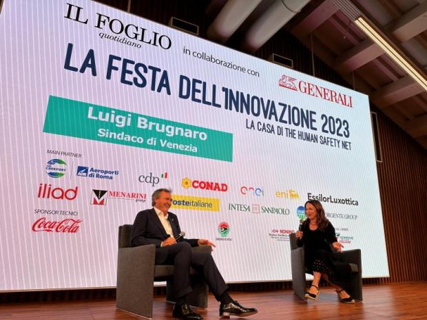 Il sindaco Brugnaro al Festival dell'innovazione