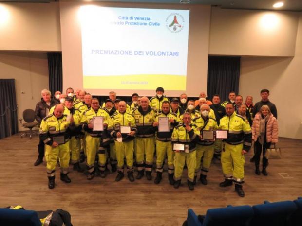 Premiazione Protezione civile