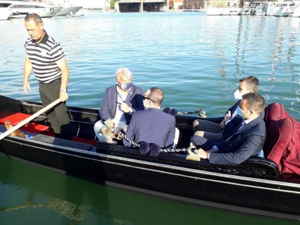 Gondola restaurata