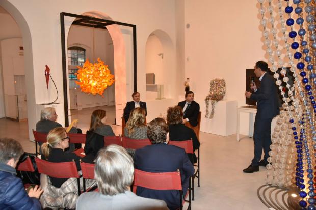 Incontro Calenda Brugnaro Museo del Vetro