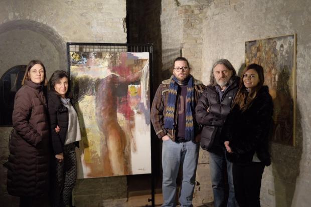 Damiano con artisti