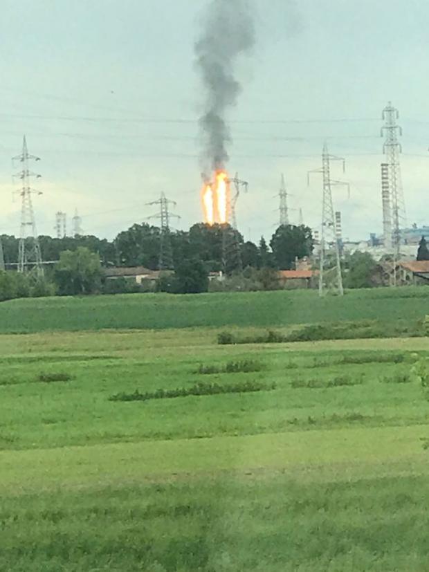 foto delle torce versalis