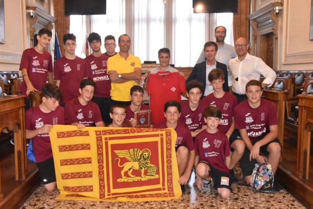 Vicesindaco Colle con Idrobase CUS Venezia