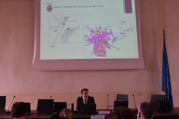 L'assessore De Martin relatore al convegno