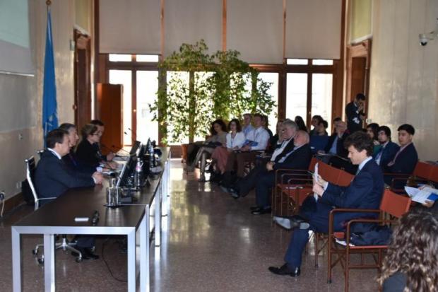 Convegno Unesco con relatori e partecipanti