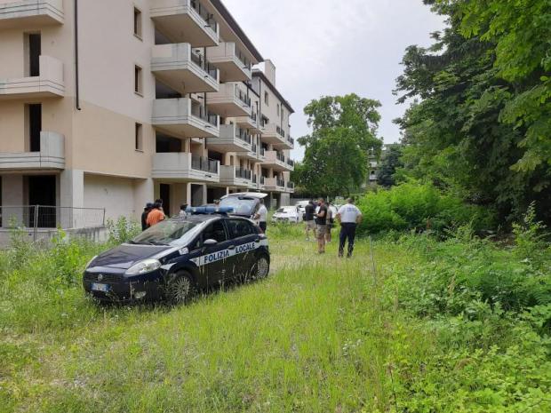 le palazzine sgomberate