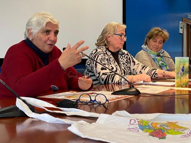 un momento della conferenza stampa
