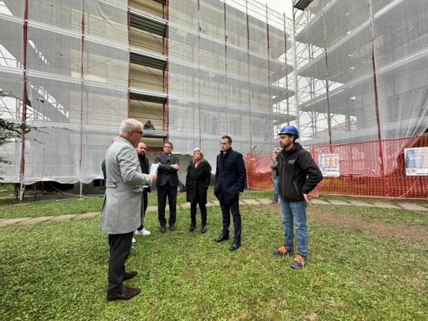 Sopralluogo agli edifici residenziali di Marghera