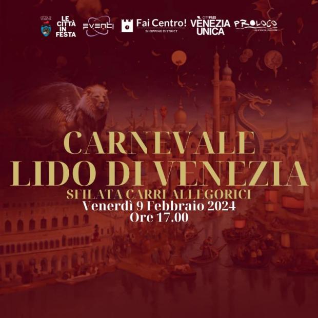Grafica con titolo dell'evento e informazioni su luogo e ora