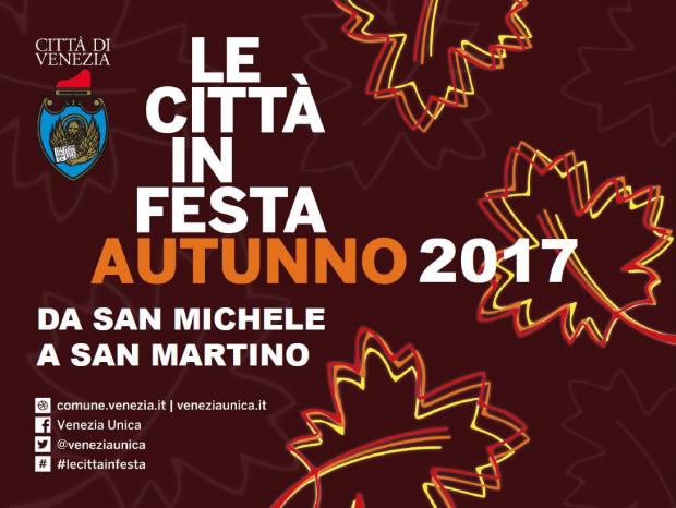 Le città in festa. Autunno 2017