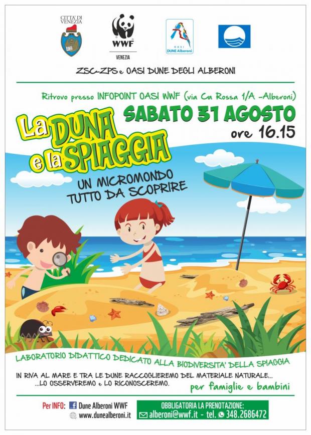 locandina dell'evento Locandina "La duna e la spiaggia"