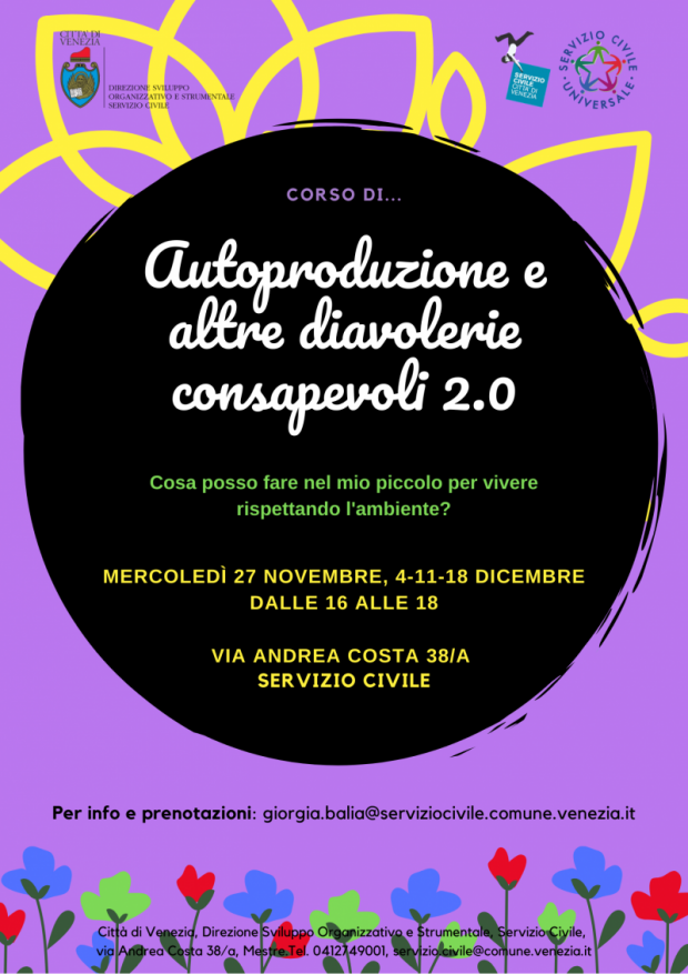 Locandina evento "Autoproduzione e altre diavolerie consapevoli 2.0" Locandina evento "Autoproduzione e altre diavolerie consapevoli 2.0"