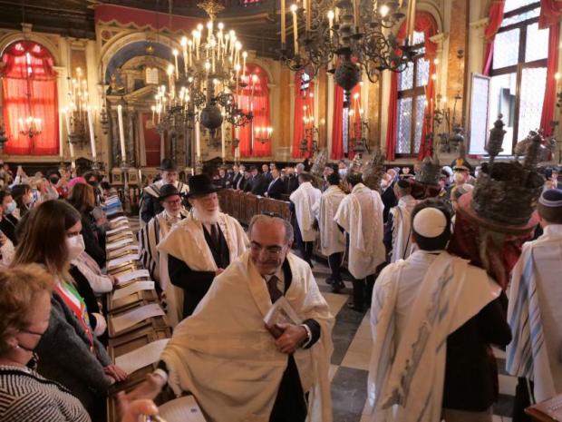 Cerimonia di insediamento del rabbino capo