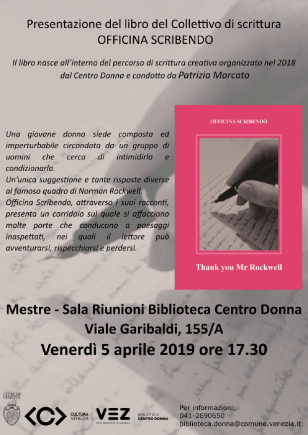 Locandina presentazione libro Officina Scribendo Locandina presentazione libro Officina Scribendo