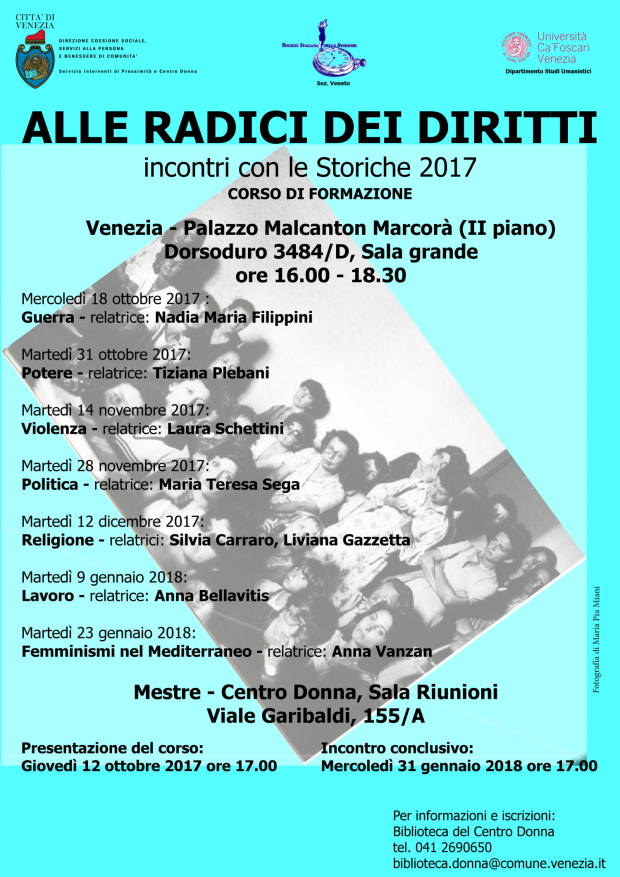 Locandina Alle radici dei diritti