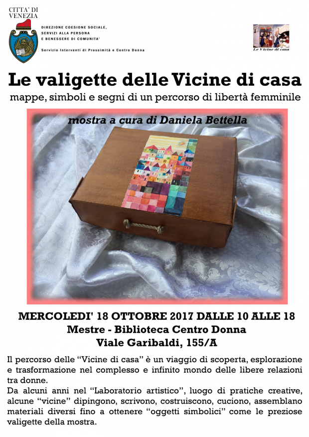 Locandina mostra valigette