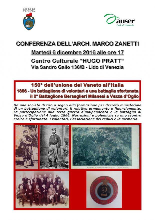 Locandina della conferenza