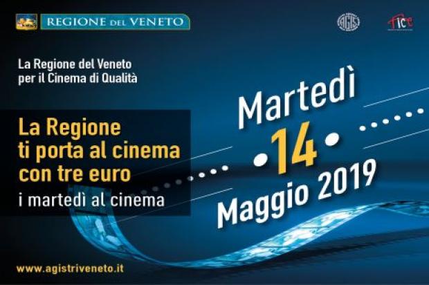 Il Comune di Venezia sostiene il cinema a 3 euro! Martedì 14 Maggio Al Rossini e al Dante