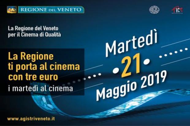 Il Comune di Venezia sostiene il cinema a 3 euro! Martedì 21 Maggio Al Rossini e al Dante