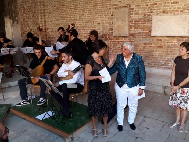 Concertisti e assessore Mar