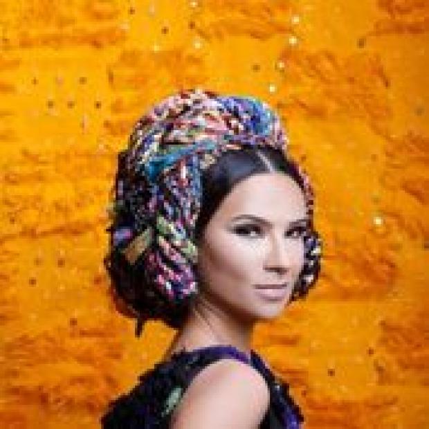 Oum Zarabi Primo piano della cantante Oum Zarabi