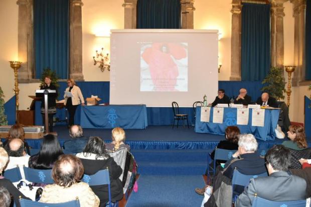 Onisto durante il suo intervento