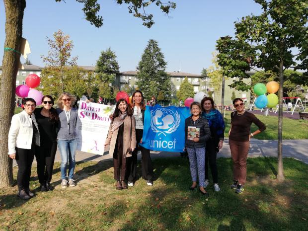 Consigliere comunali al parco don sturzo