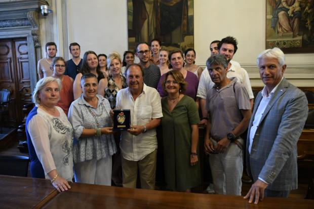 colle onisto consegna targa