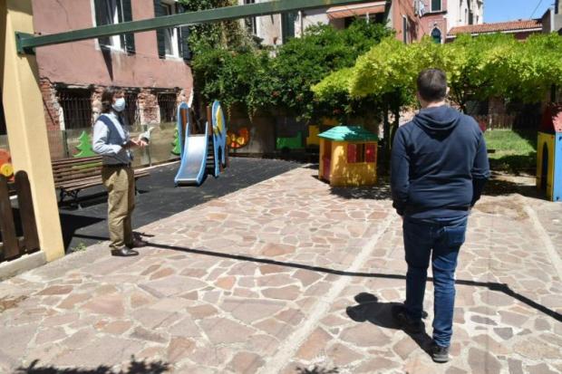 assessore in sopralluogo