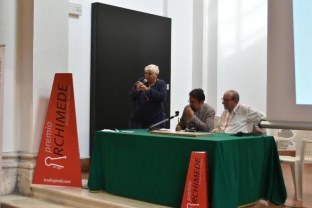 Paola Mar al Premio Archimede